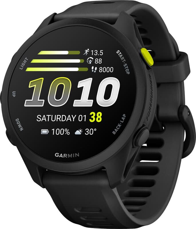 Garmin Forerunner 70 - Sporthorloge met GPS-tracker - Geschikt voor hardlopen - 43 mm - Zwart — afbeelding 1