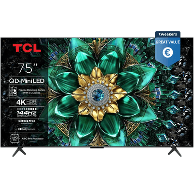 TCL 75Q6C 75inch 4K QD-Mini LED 144Hz