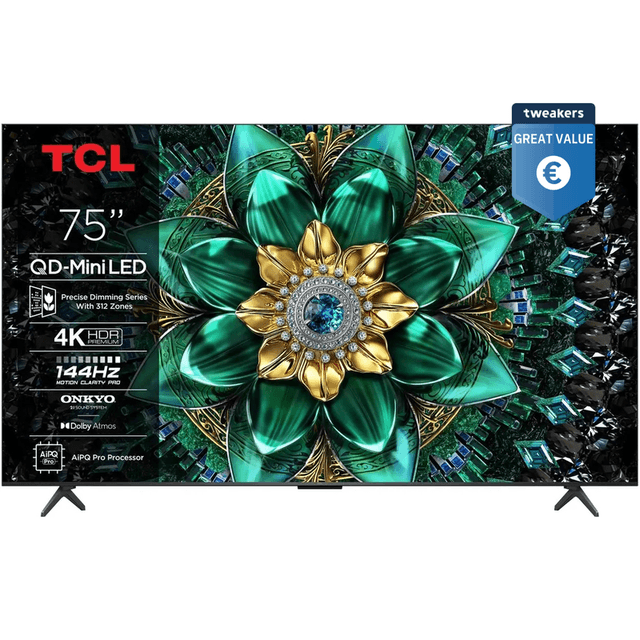 TCL 75Q6C 75inch 4K QD-Mini LED 144Hz