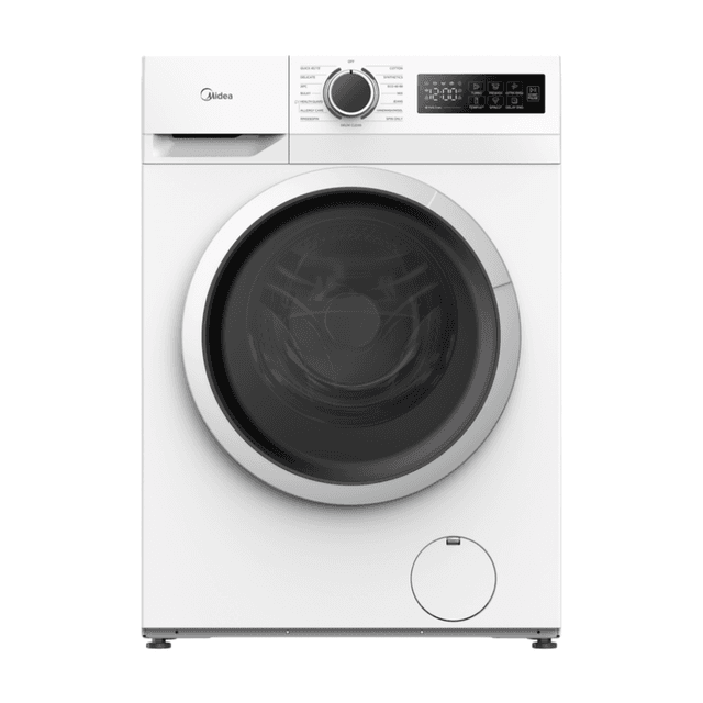 【Nieuwe Aankomst】Midea MF110W80BA10/W-NL Wasmachine, 8 kg, 1400 RPM, A-10%, 15 Wasprogramma's, Wit