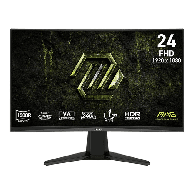 MSI MAG 245C X24 23,6" 240Hz Curved Gaming Monitor