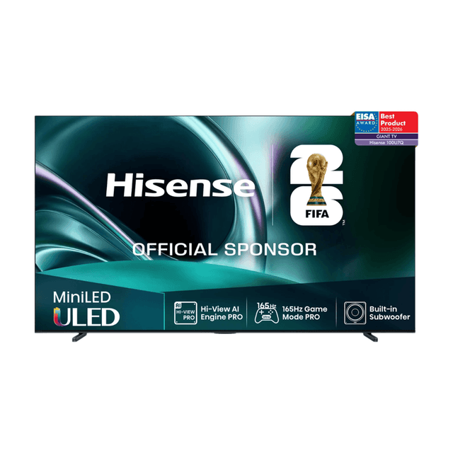 Hisense 50U7Q – 50 inch – 4K Mini-LED – 144Hz Smart TV