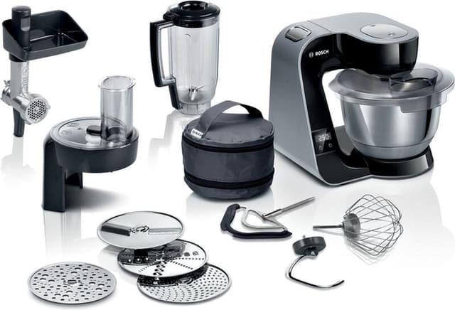 Bosch MUM5XC4E - keukenmachine - 1000W zwart