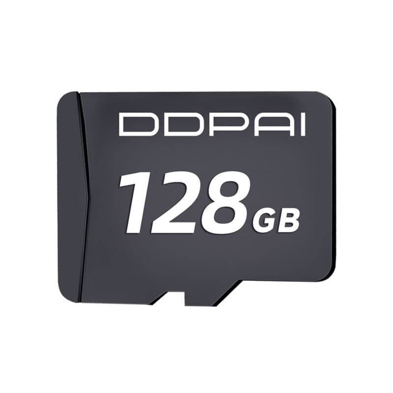 DDPAI geheugenkaart 128 GB SD-kaart Class 10 voor DDPAI dashcam, autocamera, auto-DVR, adapters — afbeelding 1