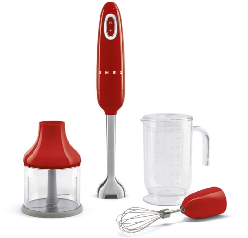 SMEG staafmixer HBF03RDEU, rood — afbeelding 1
