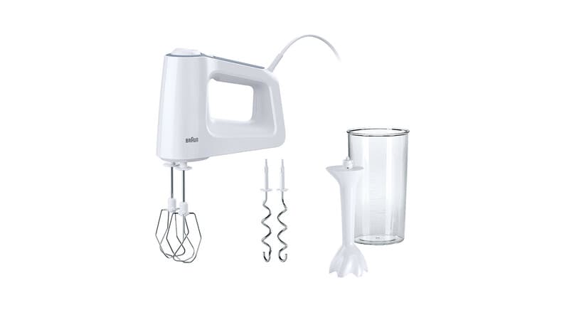 Braun MultiMix 3, Handmixer, HM3105WH, Wit — afbeelding 1