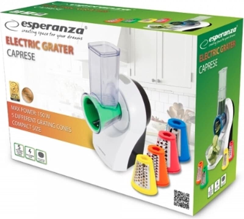 Esperanza EKM026 Caprese Hand Mixer White — afbeelding 1
