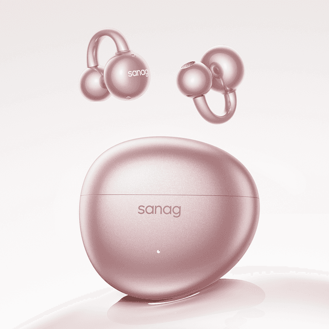 Sanag S7S Super Sens Long Battery Sportieve Bluetooth Oordopjes met Luchtkabel en Open AI-Vertaling