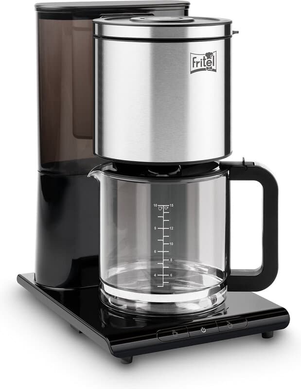FRITEL Koffiezetapparaat CO 2150 - Koffiemachine / Koffiezetapparaat - 1,5L - 10-15 kopjes - Filter - Zichtbaar waterniveau - Warmhoudfunctie - Ecodesign - Zwart — afbeelding 1