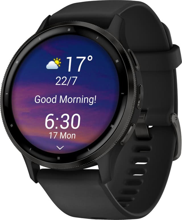 Garmin Venu 3 - smartwatch - 40 mm - Leigrijs/Zwart