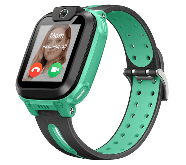 imoo Z1 Smartwatch voor kinderen - Ondersteunt realtime locatiebepaling, 4G-video- en spraakoproepen (Groen)