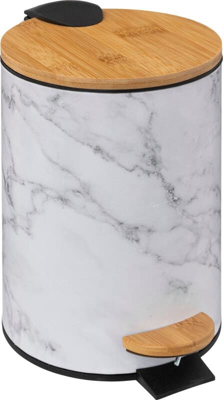 5five L??a Soft-Close Pedal Bin - Wit, 3 stuks — afbeelding 1