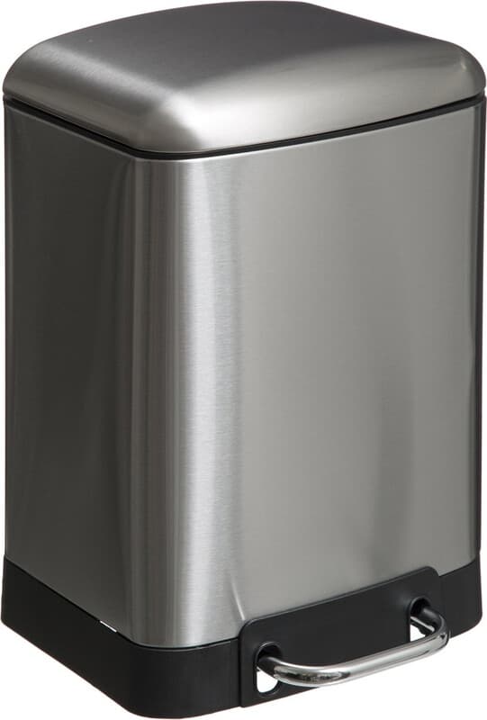 5five Ariane Soft-Close RVS Prullenbak - 6L, Zilver