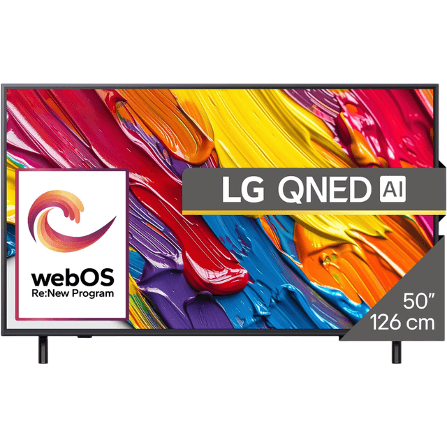 LG 50" QNED 50QNED82A3B 4K AI Smart TV 2025, Ultra HD uhd tv, webOS, HDR, 126 cm