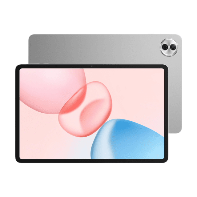 HONOR Pad 10 Android-tablet 256 GB/8 GB RAM, Snapdragon 7 Gen 3, 12,1" 120 Hz 2,5K-display, 10100 mAh-batterij, zes luidsprekers, WiFi-tablet, Google-services, grijs