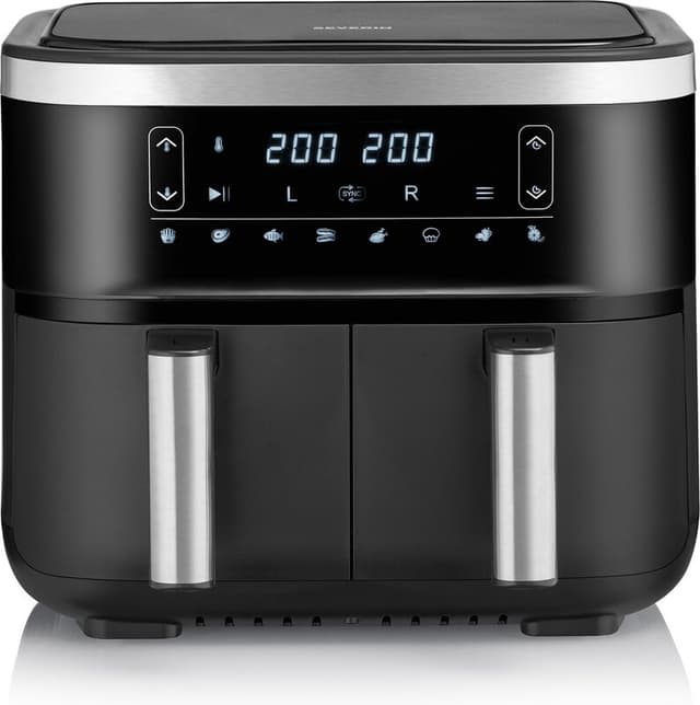 Severin FR 2453 Airfryer – 2 x 3,8 liter – Frituurcapaciteit 1,3 kg – XXL