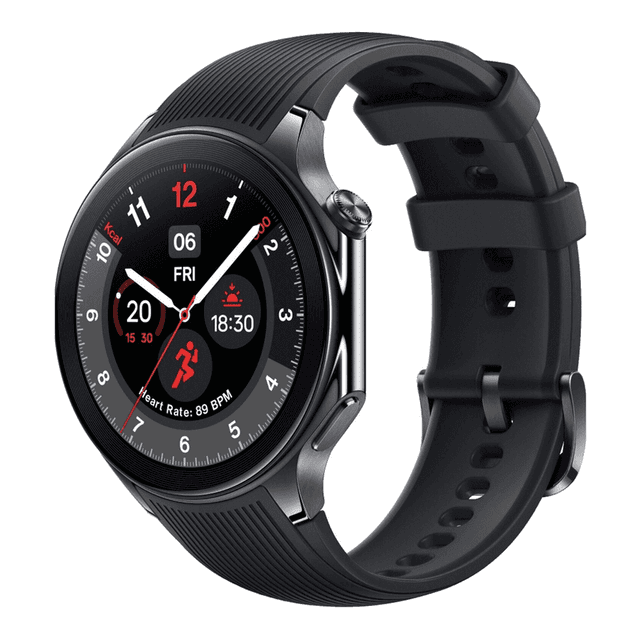 OnePlus Watch 2 47 mm, Black Steel