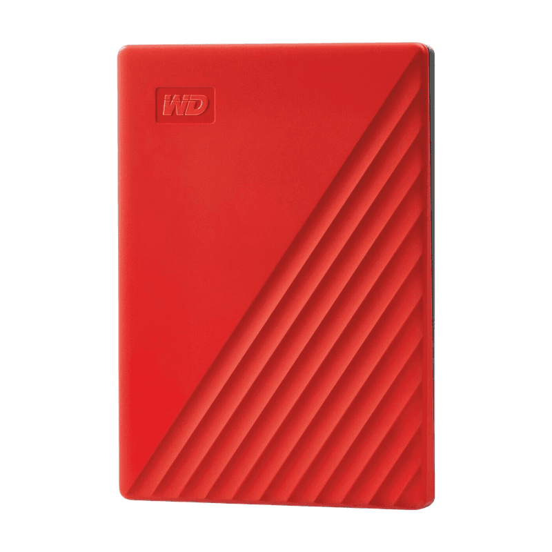 My Passport 4 TB Red - Draagbare harde schijf met wachtwoordbeveiliging en automatische back-upsoftware — afbeelding 1
