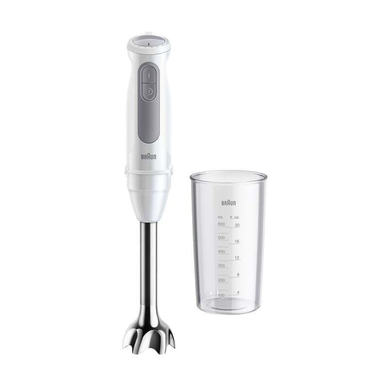 Braun MultiQuick 5, Staafmixer, MQ50001M, Wit — afbeelding 1