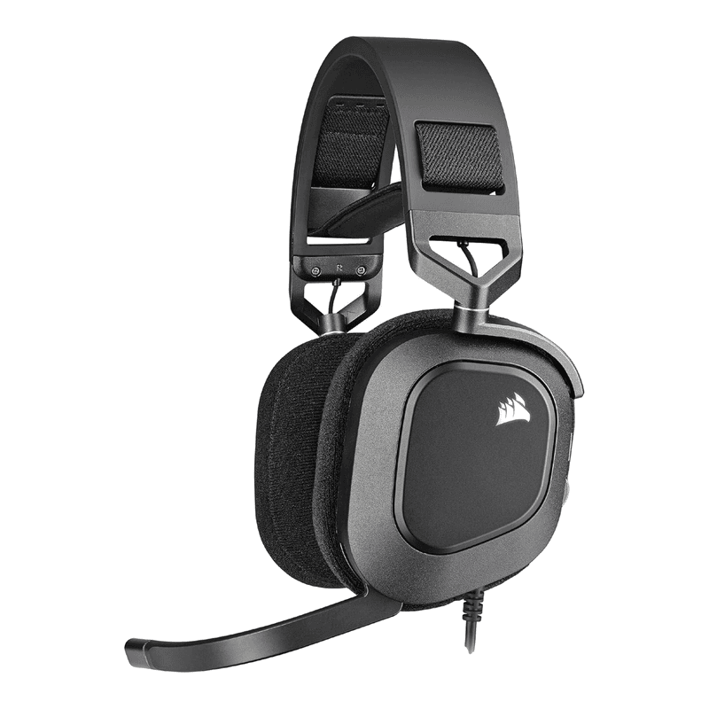Corsair HS80 RGB USB Gaming Headset - Carbon - 7.1 Surround — afbeelding 1