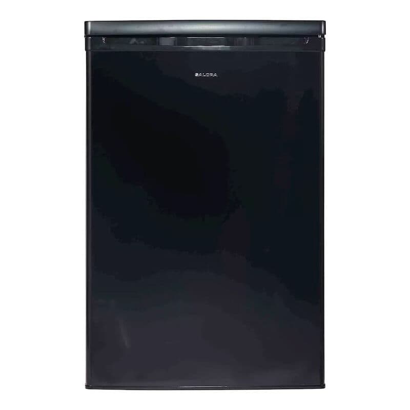 Salora FRT910B vrijstaande vriezer - 91 liter inhoud - omkeerbare deur - verstelbare thermostaat - energiezuinig - zwart — afbeelding 1