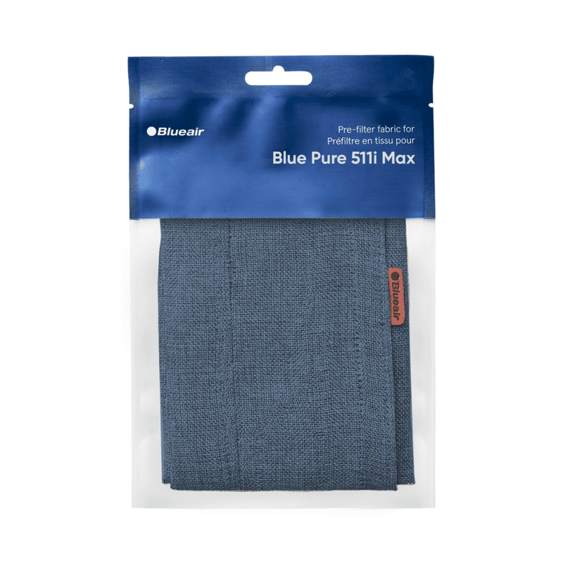 Blueair Blue Pure 511i Max voorfilter, wasbare stof, mistkleurig — afbeelding 1