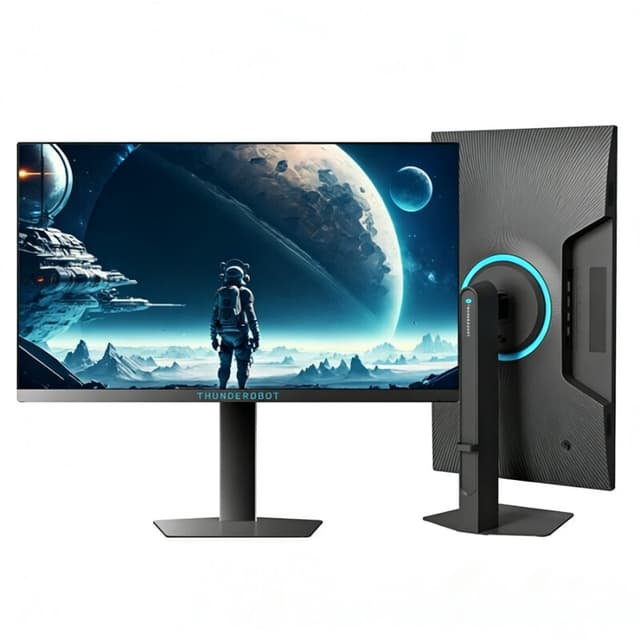 【Gratis cadeau toetsenbord】 THUNDEROBOT 24,5 inch Full HD 320 Hz hoge verversingssnelheid 450 nits hoge helderheid opklapbaar en draaibaar professionele e-sports gaming monitor CF25F300L