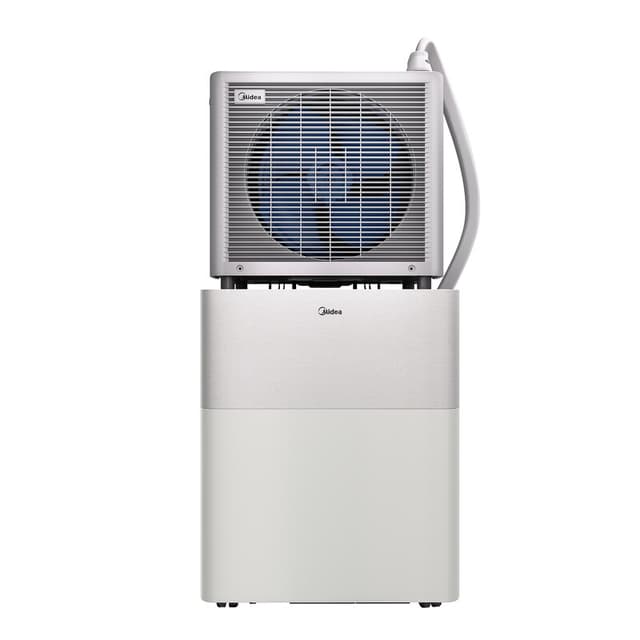 Midea PortaSplit-E 12K, draagbare mini-split airconditioner, maanlichtgrijs, 12000 BTU, energie-efficiëntie A++, verwarmings- en koelfuncties, 45 kg, voor ruimtes tot 105 m³, 39 dB(A)