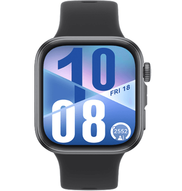 HUAWEI Watch Fit 4 - Zwart fluoroelastomeer horlogeband