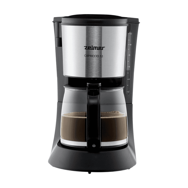 Zelmer ZCM1200 Capriccio koffiezetapparaat zilver-zwart