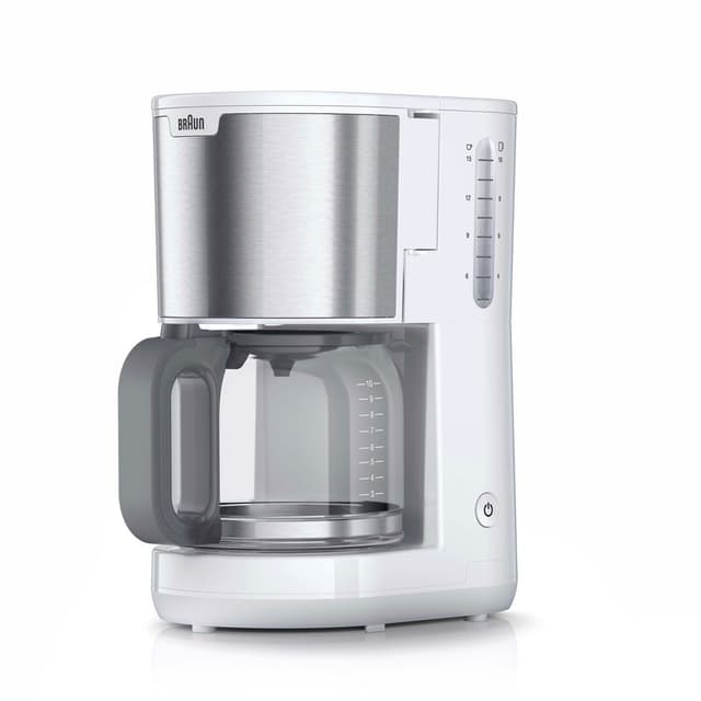 BRAUN Purshine KF1500 koffiezetapparaat wit