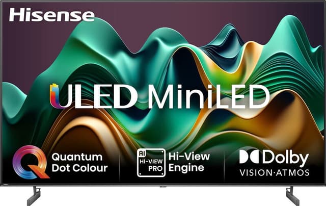 Hisense 139 cm slimme tv mini led 4K ultra hd 2024 55U6NQ Dolby Vision
