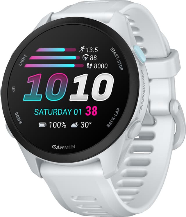 Garmin Forerunner 70 - Sporthorloge met GPS-tracker - Geschikt voor hardlopen - 43 mm - Whitestone
