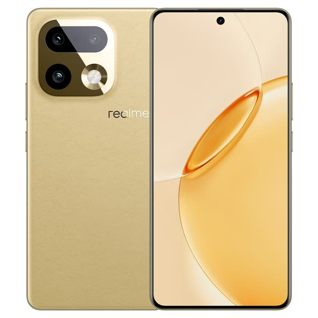 realme 16 Pro+ 5 G RMX5131 12+512 GB Master Gold EU【Nieuw Model】 Esim, Dual SIM, NFC