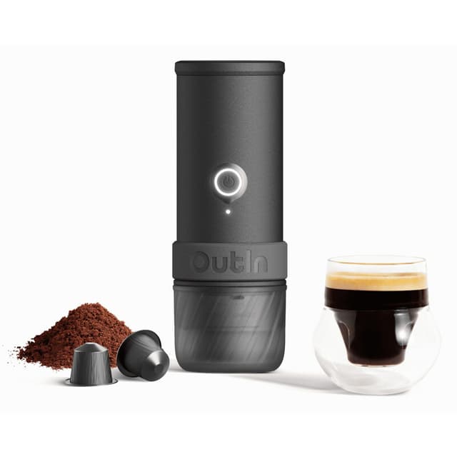 OutIn Mino - Space Grey - Draagbare elektrische espressomachine