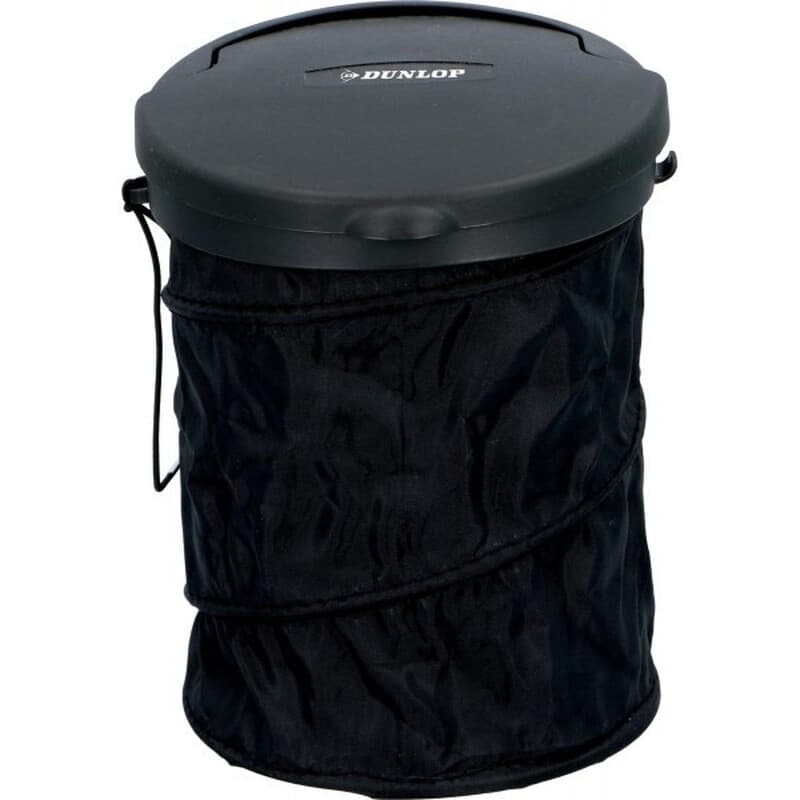 Dunlop Auto Vuilnisbak - Vouwbaar PE, 4 liter, diameter 16 cm — afbeelding 1