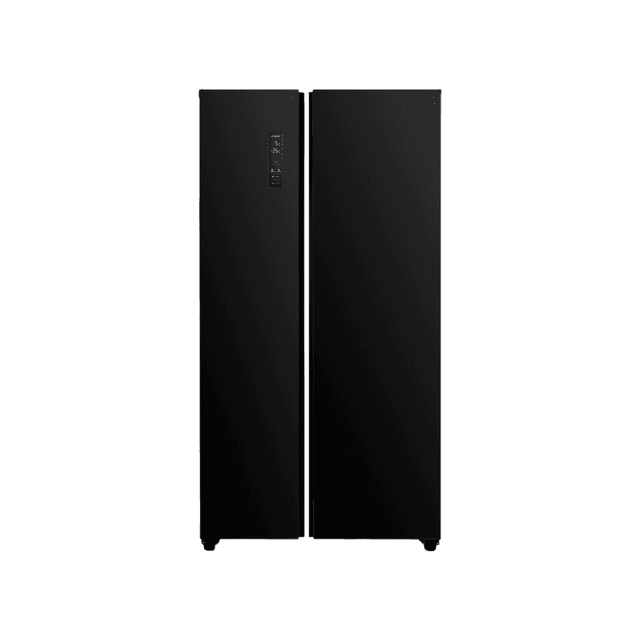 exquisit SBS236-041EB side-by-side koelkast – vrijstaand – grote capaciteit – vorstvrij – LED-display – omkeerbare deur
