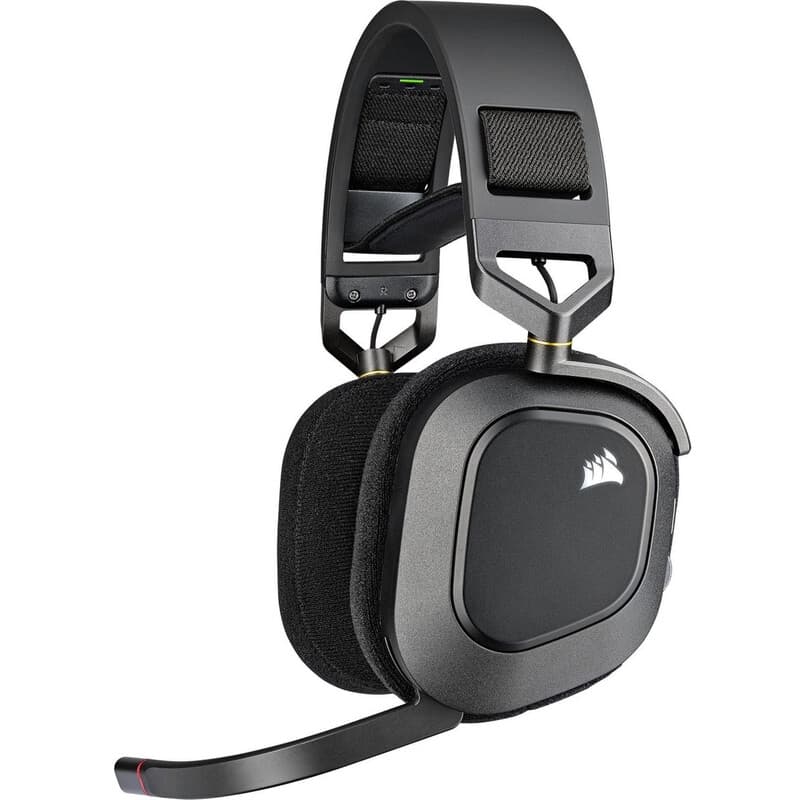 Corsair HS80 RGB Draadloze Gaming Headset - Carbon — afbeelding 1