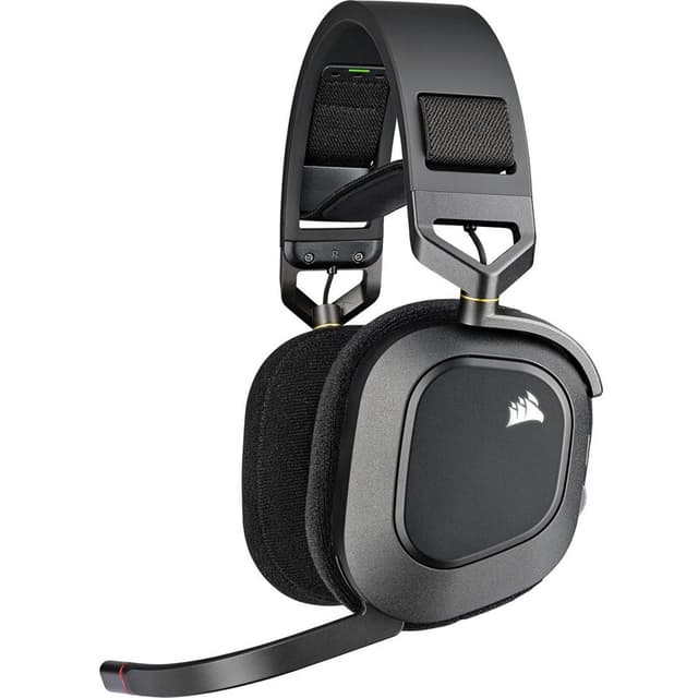 Corsair HS80 RGB Draadloze Gaming Headset - Carbon