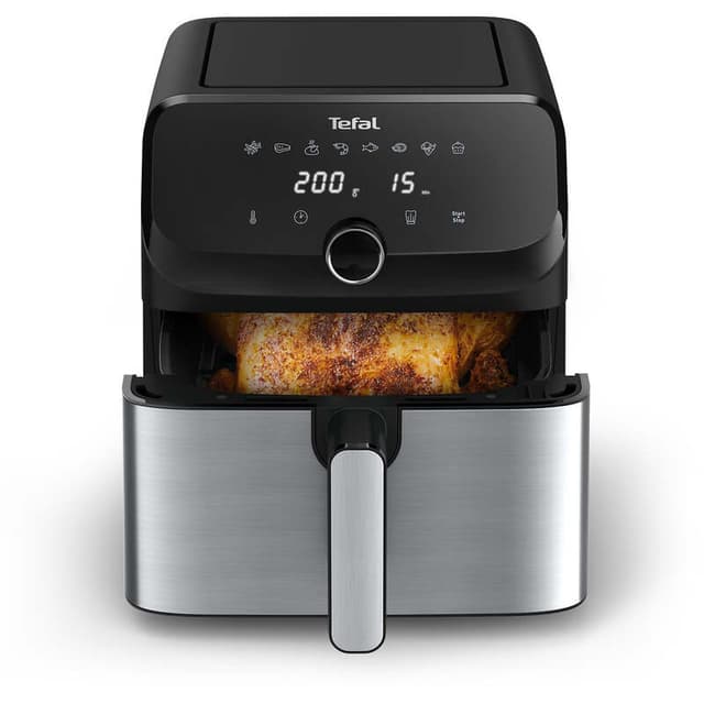 Tefal EY855D Easy Fry Airfryer - 4,2 liter inhoud - 1500 W vermogen - Digitale bediening - 8 kookprogramma's