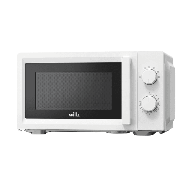 Galanz 20 L compacte vierkante magnetron geschikt voor huurappartementen & studentenkamers, energiebesparende magnetron met laag vermogen met eenvoudige bediening voor ouderen/kinderen, type stekker (230), geschikt voor kleine ruimtes, verwarmingsapparaat