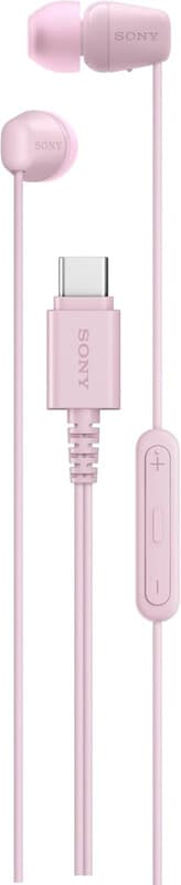 Sony IER-EX15C headset bedraad in-ear oproepen/muziek USB Type-C roze