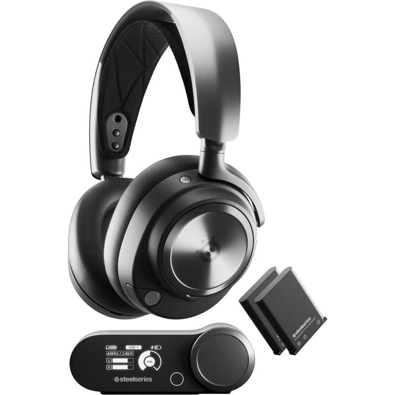 SteelSeries Arctis Nova Pro Wireless-PlayStation Zwart — afbeelding 1