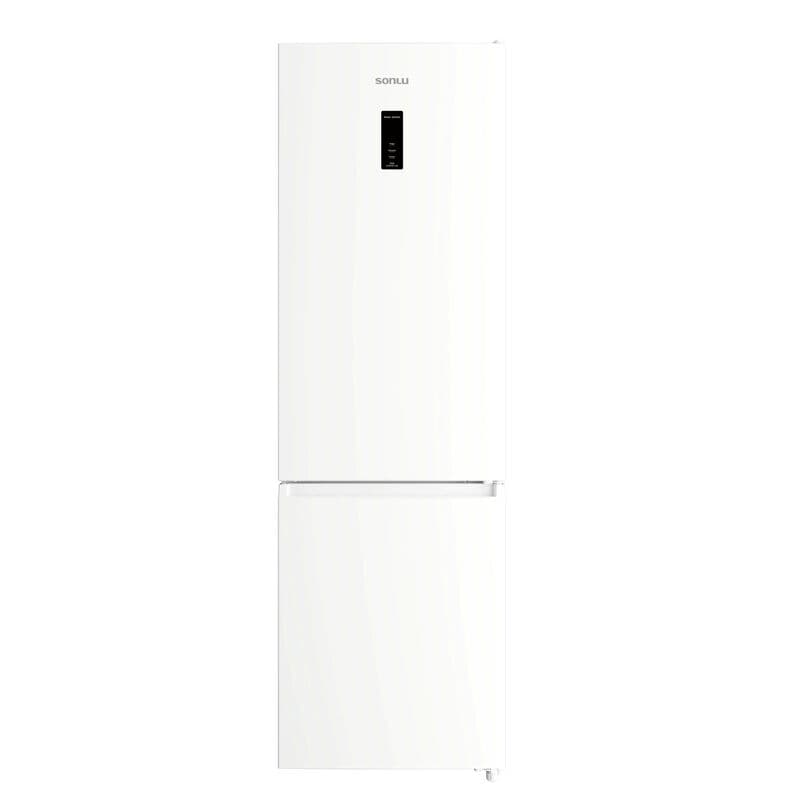 Sonlu CD‑400RW 355L Combi koel‑vrieskast Koelvolume 252 L, vriesvolume 103 L, breedte 60 cm, compact ontwerp, invertercompressor, omkeerbare deur, elektronische temperatuurregeling 【Energieklasse E】 — afbeelding 1