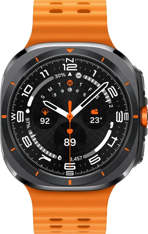 Samsung Galaxy Watch Ultra 47 mm (2024) - LTE-smartwatch Grijs/Oranje
