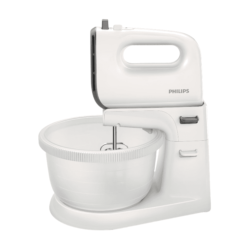 Philips 5000-serie staafmixer, HR3745/00 - Automatische mengkom, 6 snelheden, 450 W, Mengscheppen en deeghaak - Wit — afbeelding 1
