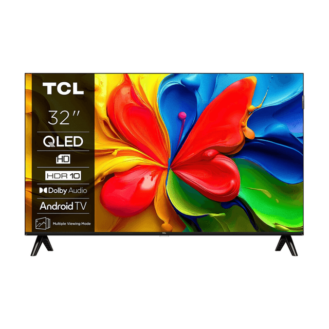 TCL 32V4C smart-tv 32 inch HD Ready QLED Google TV 60Hz 2024