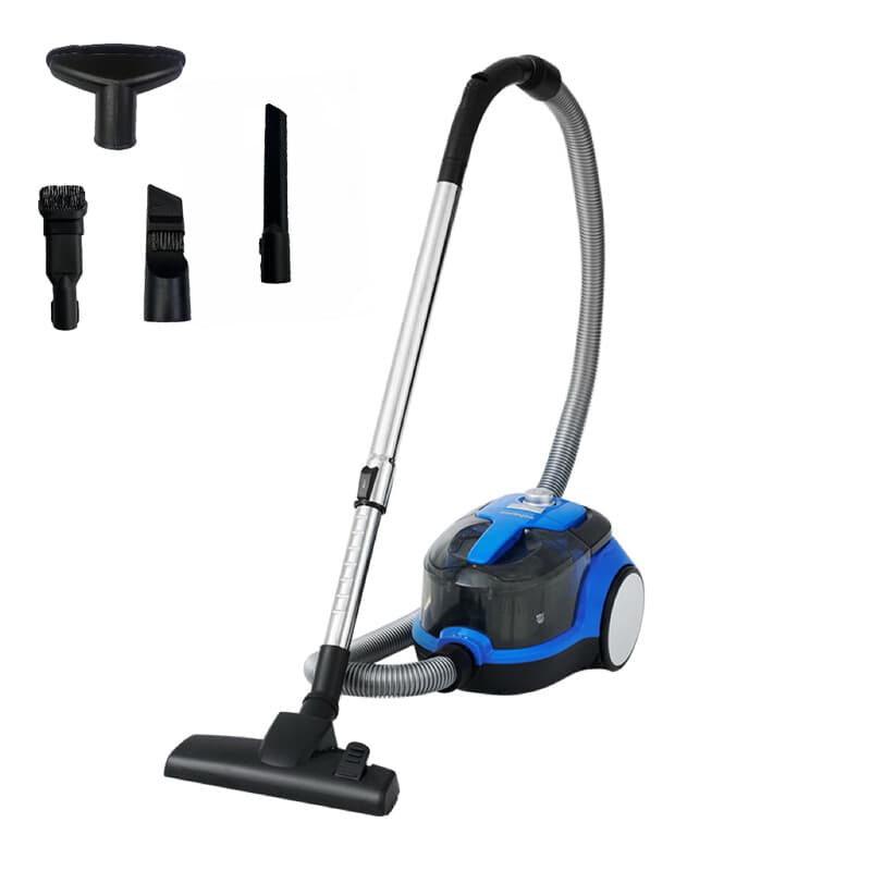 ochama Stofzuiger met Snoer 800W, Zakloze Stofzuiger met 17.5 kPa Zuigkracht, Automatisch Snoeroprolsysteem, 1.1L Stofreservoir, Wasbaar Filter, Sterke Zuigkracht — afbeelding 1