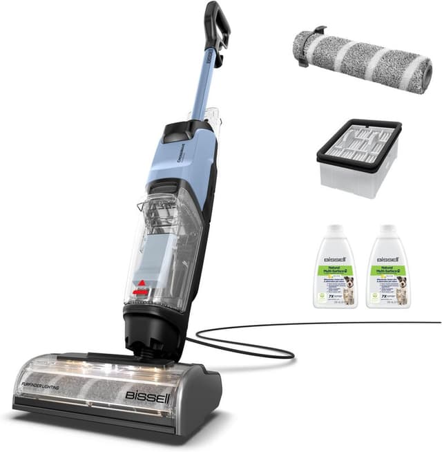 Bissell CrossWave EdgeFind Select Steelstofzuiger - 3-in-1 nat en droog reinigen - Zelfreinigingscyclus - Randreiniging