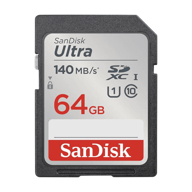 SanDisk Ultra SDXC-kaart – 64 GB